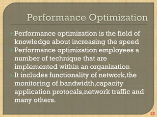 Performance tuning and optimization (ppt) | PDF