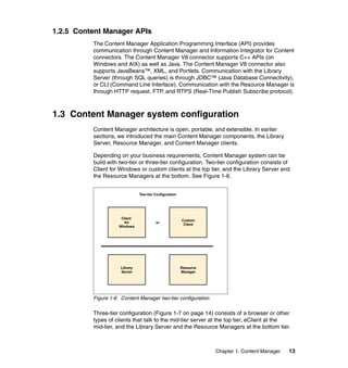 Performance tuning for content manager sg246949 | PDF