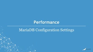 MariaDB Server Performance Tuning & Optimization | PDF