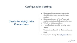 MariaDB Server Performance Tuning & Optimization | PDF