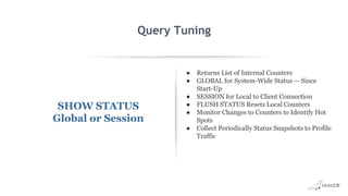 MariaDB Server Performance Tuning & Optimization | PDF