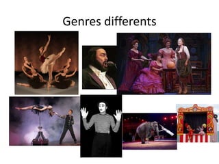 Genres differents

 