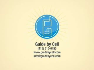 Guide by Cell Performing arts presentation