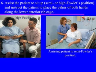 Performing chest physiotherapy | PPT