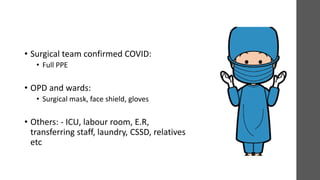 Performing surgery during covid 19 | PDF