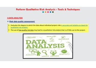Perform qualitative risk analysis | PDF