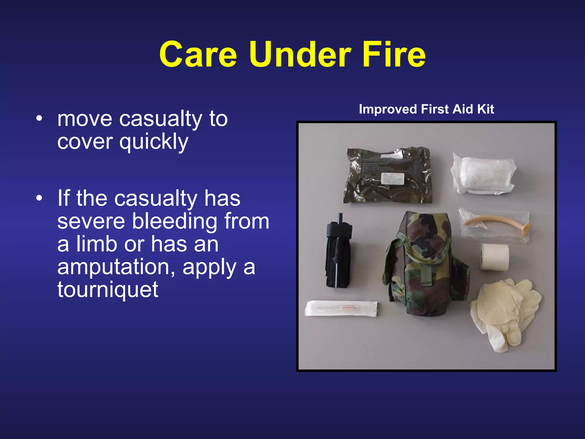 Perform tactical combat casualty care | PPT | First Aid | Injuries