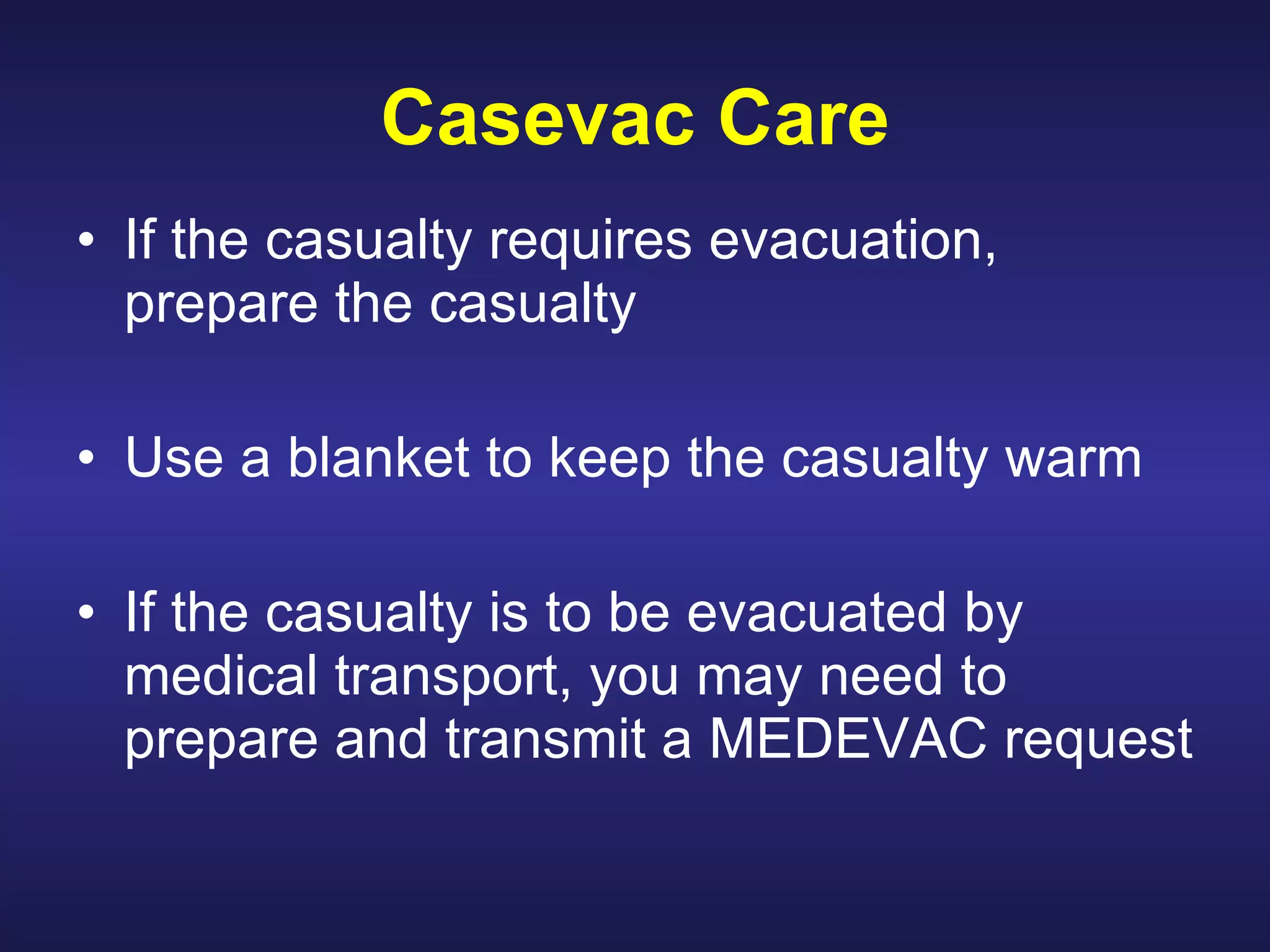 Perform tactical combat casualty care | PPT | First Aid | Injuries