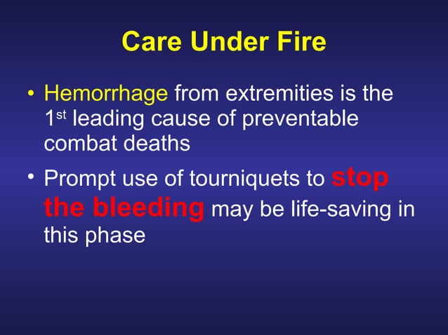 Perform tactical combat casualty care | PPT | First Aid | Injuries
