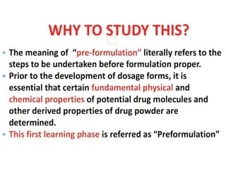 Performulation studies Slide 4