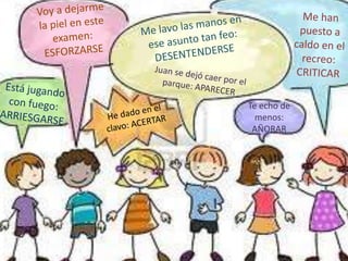 Te echo de
menos:
AÑORAR
 