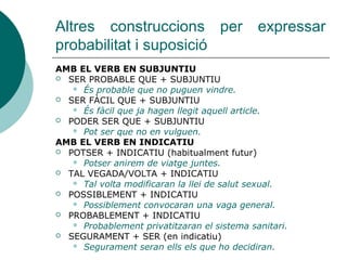 Pot Veb Perífrasis verbals | PPT