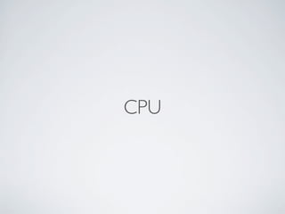 CPU
 