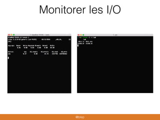 Monitorer les I/O
@blep
 