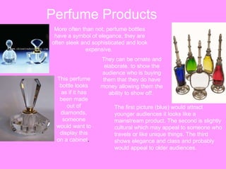Perfume advert