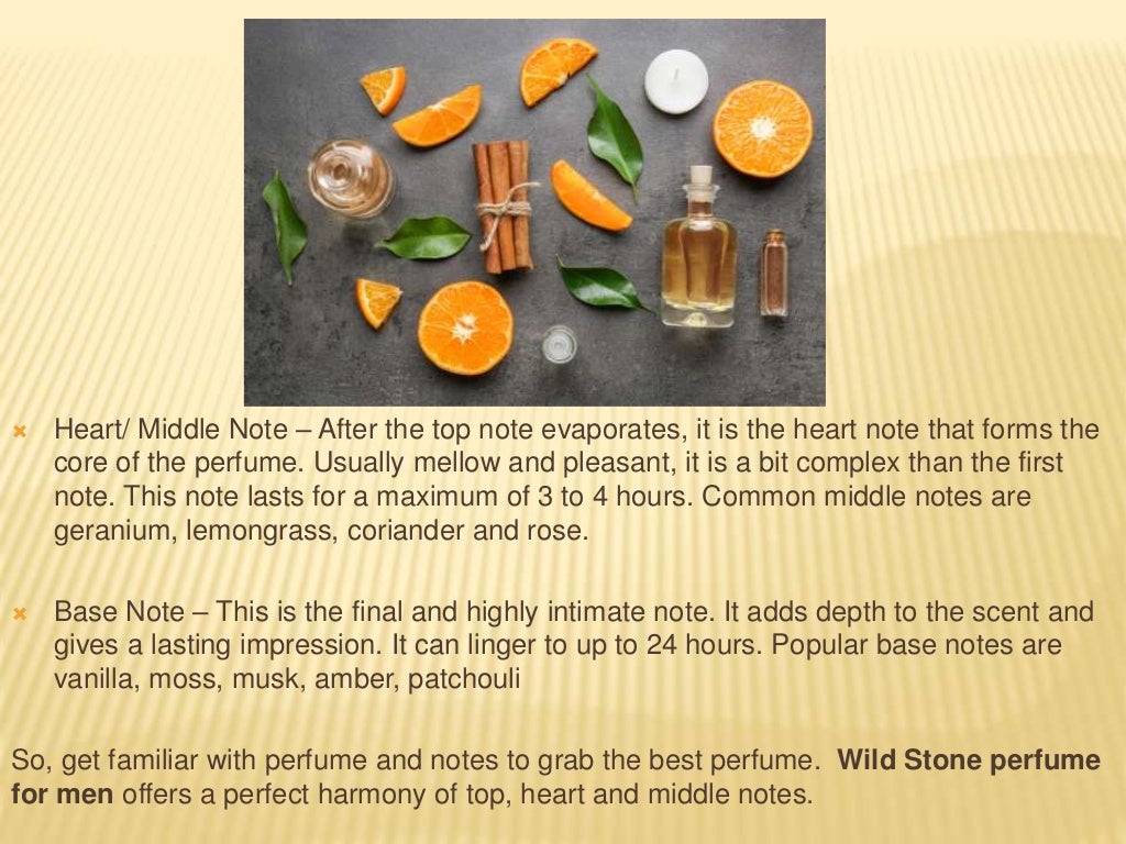 What Do Perfume notes mean?