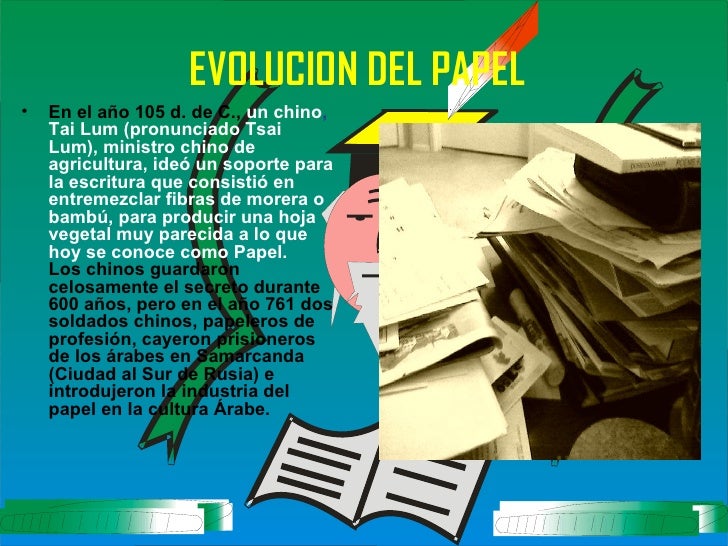 Evolucion Del Papel