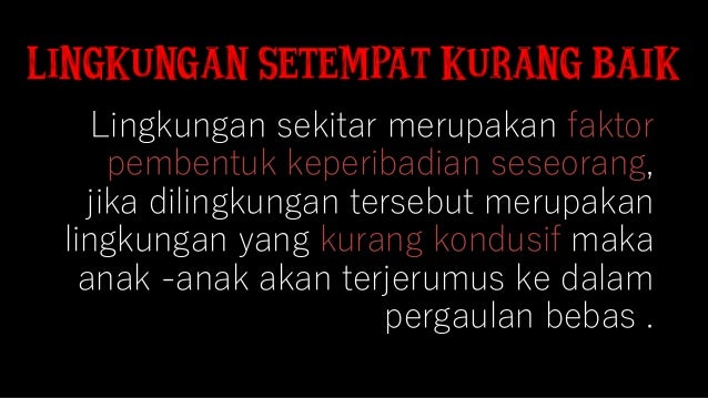 Pergaulan Bebas Punca Jenayah Seksual