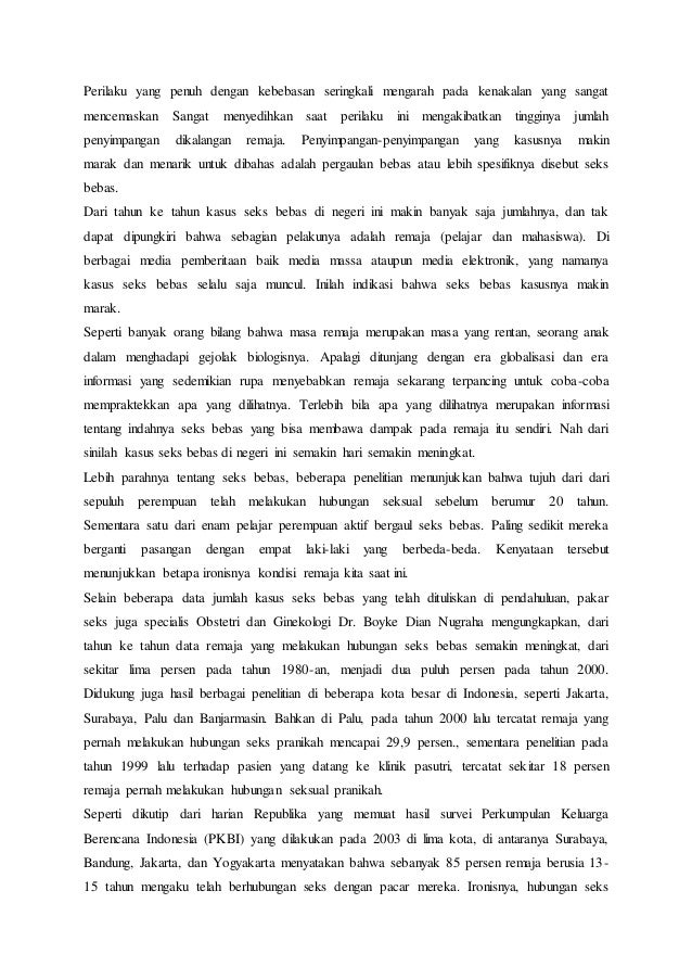Pergaulan dikalangan remaja