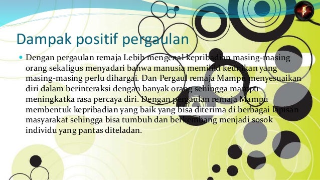 Pergaulan Positif Bagi Remaja