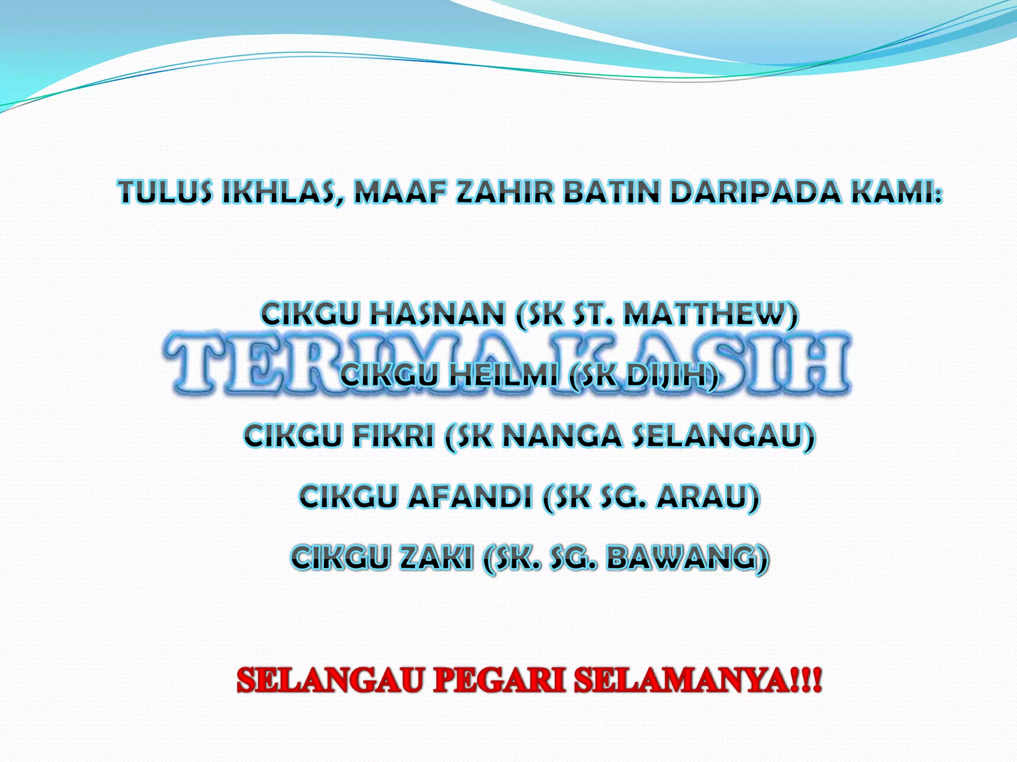 Pergerakan bumi sains tahun 4