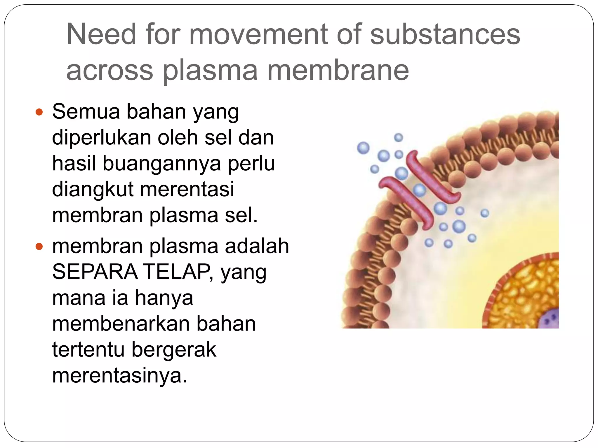 Pergerakan merentas membran plasma (2) | PPT