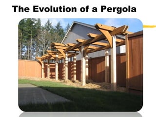 The Evolution of a Pergola  