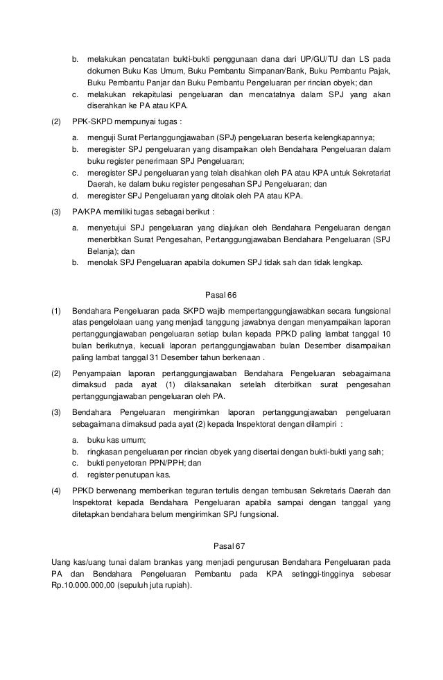 Pergub 49 Th 2012 Ttg Sistem Prosedur Pengelolaan Keuangan Daerah