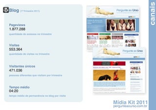 Pergunte ao Urso - Media Kit 2011