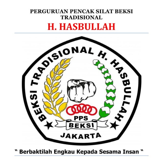 Perguruan Pencak Silat Beksi Tradisional H Hasbullah | PDF