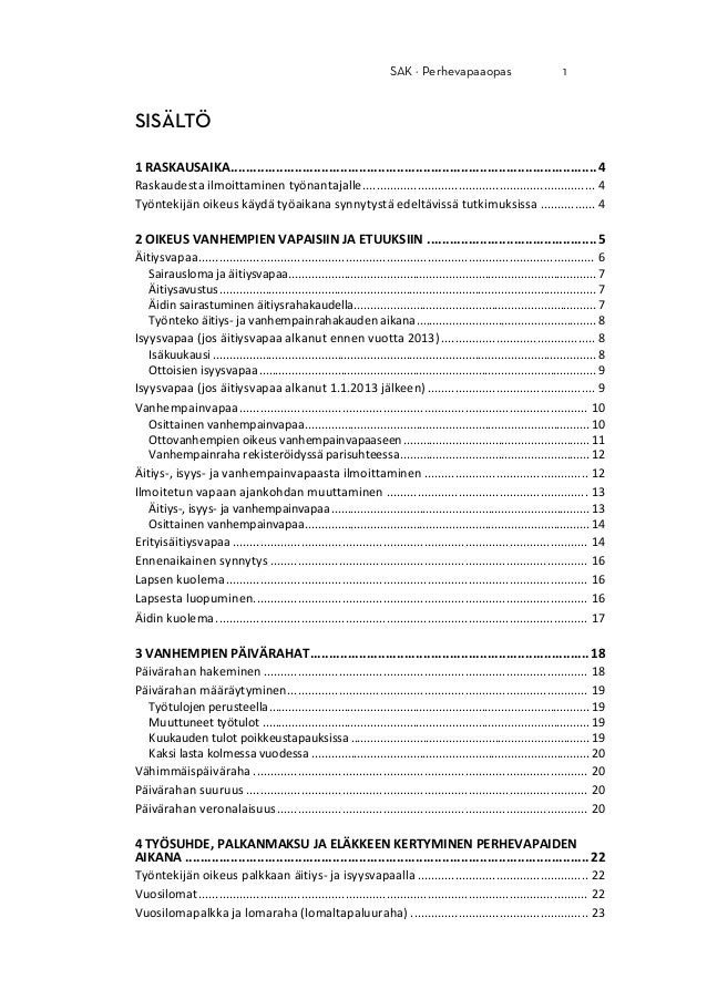 Isyysvapaa ilmoittaminen työnantajalle Isyysvapaa ilmoittaminen työnantajalle
