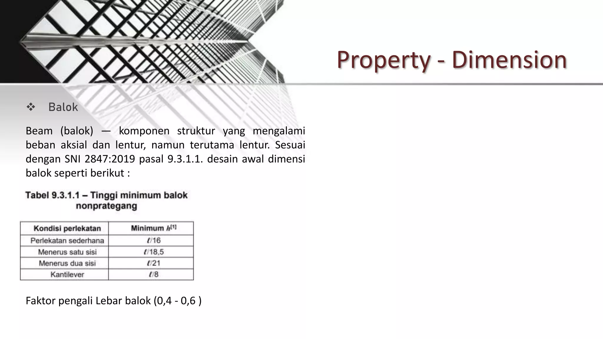 Perhitungan awal dimensi.pptx