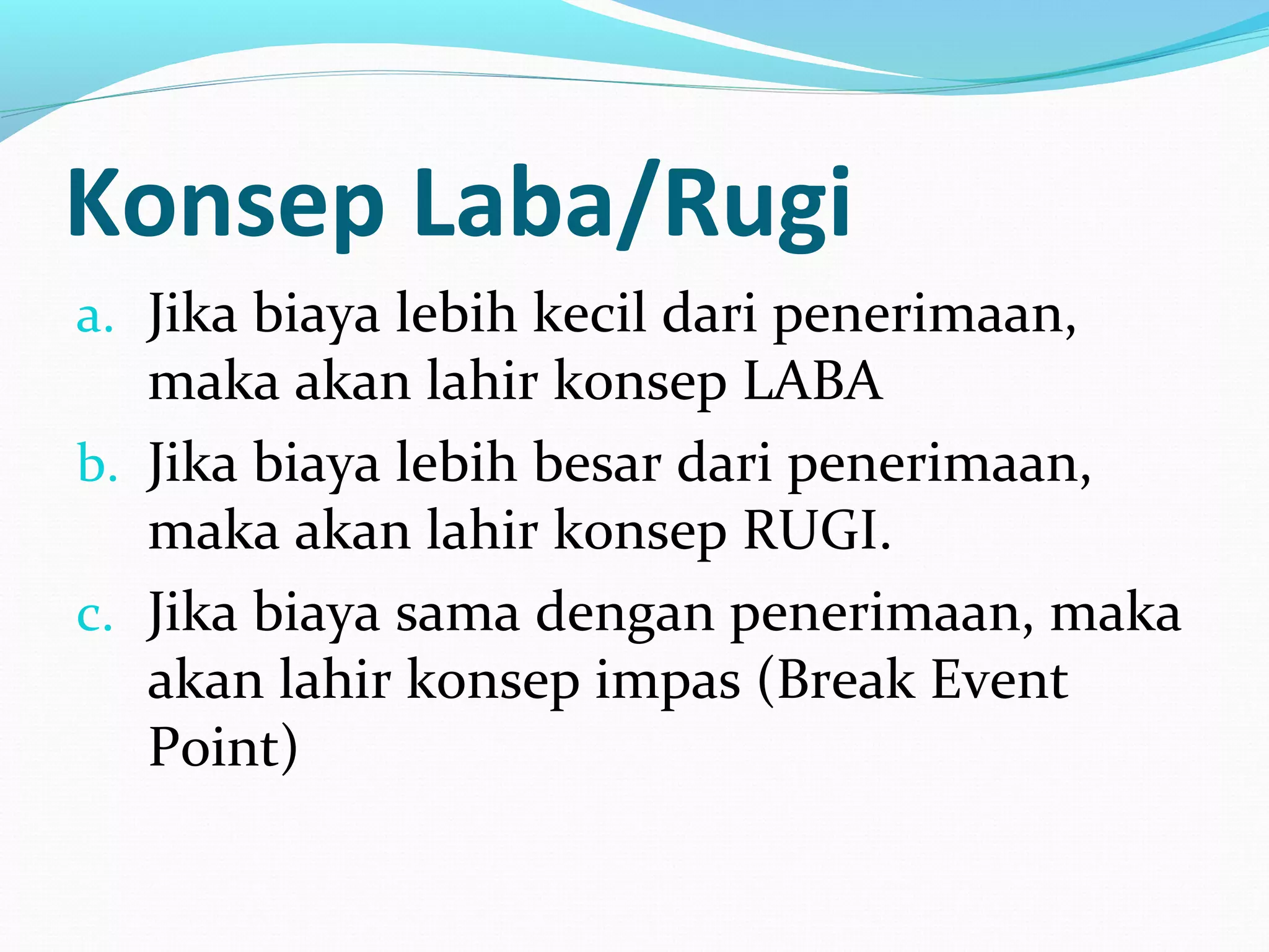 Perhitungan laba rugi | PPT