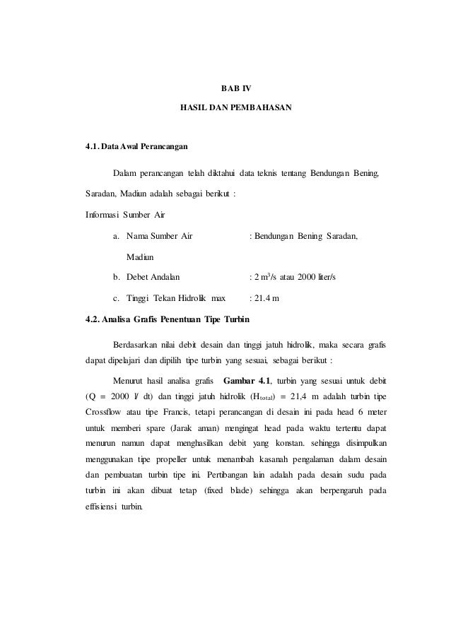 Contoh Soal Turbin Air Dikdasmen Contoh Soal Turbin Air Dikdasmen