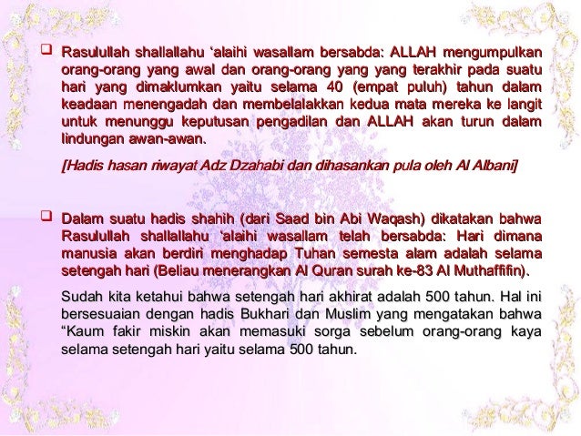 Perhitungan Umur Umat Islam