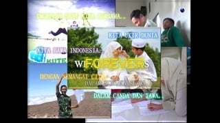 CREW :
RAN ANIMATION
SPESIAL THANKS :
L-MAN
SPONSOR :
ABDI PRAD
ALFIYAH N
IMRON ROSS
IKHFAN N
MODERATOR
PENYAJI
OPERATOR
NOTULIS
ORIGINAL DESIGN BY
RASYD
TO BE CONTINUE…
INGATLAH SAAT KITA BERSAMA..
DALAM CANDA DAN TAWA..
KITA UKIR DUNIA
DENGAN SEMANGAT CITA,
KITA BAWA INDONESIA..
DALAM SUASANA SURGA
 