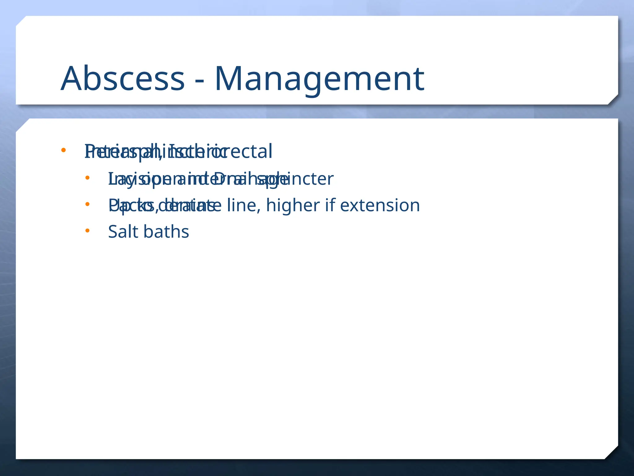 Perianal Abscess and Fistula in ano disease | PPTX
