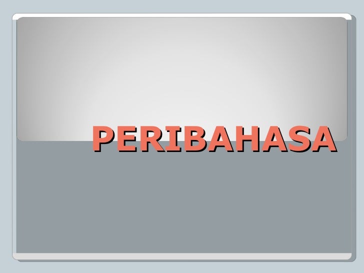  Peribahasa 