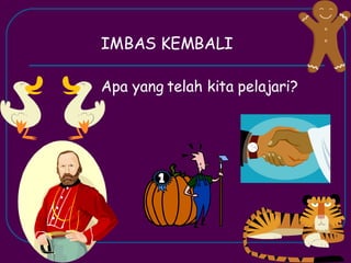 IMBAS KEMBALI <ul><li>Apa yang telah kita pelajari? </li></ul>