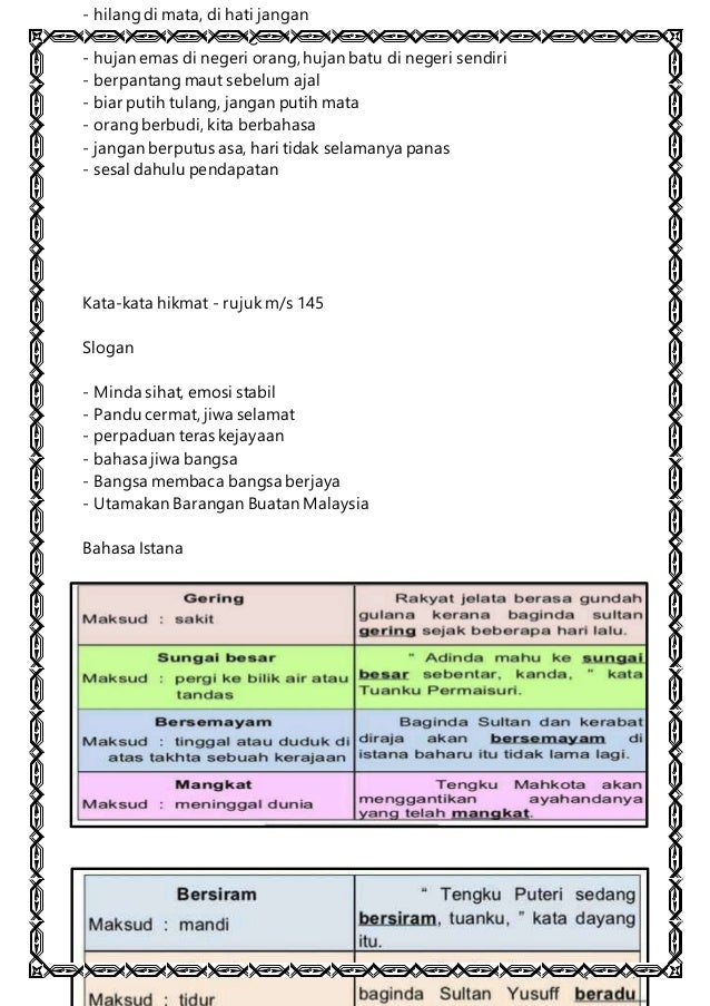 Kaum peribahasa perpaduan Peribahasa dan