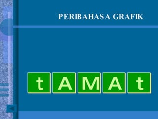 PERIBAHASA GRAFIK t A M A t t A M A t t A M A t t A M A t 