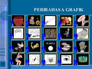 PERIBAHASA GRAFIK 6 9 12 13 20 1000 17 3 7 10 18 WARNA 19 1 5 11 14 8 2 4 15 16 