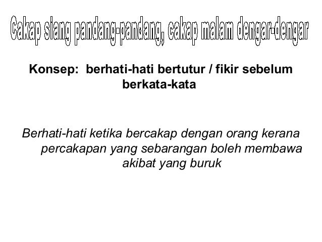 Peribahasa Menengah 2