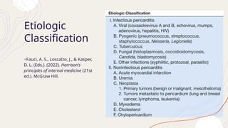 Harrison's hour: MED lecture on Pericardial Diseases.pptx