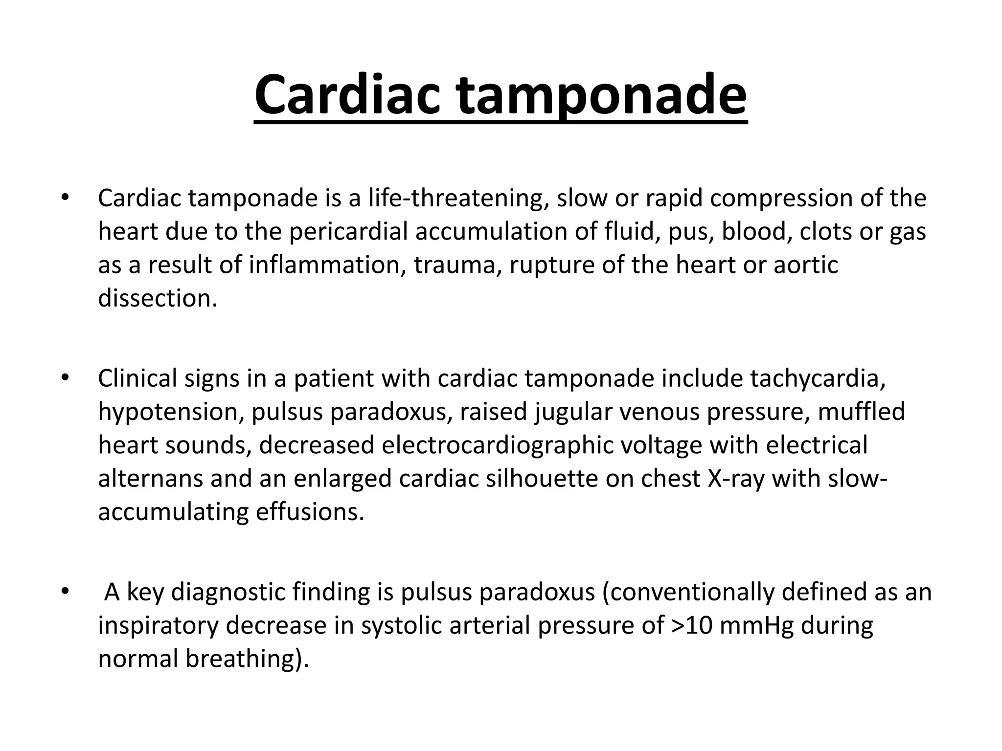 Pericarditis | PPTX
