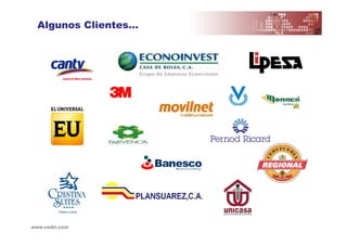Algunos Clientes…




www.cedin.com
                      24
 
