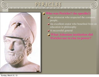 Pericles Gold Pericles, and the golden age of athens 1213 copy | PDF