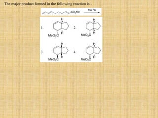The major product formed in the following reaction is -
 