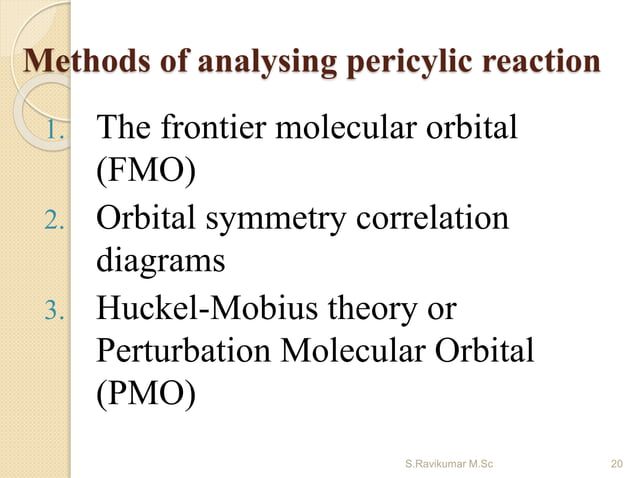 Pericyclic reactions | PPTX