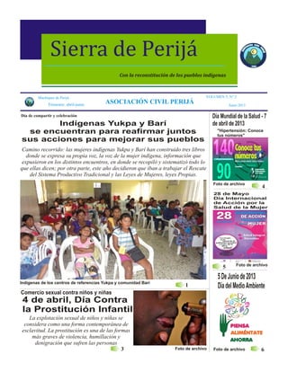 Periódico institucional segundo trimeste 2013